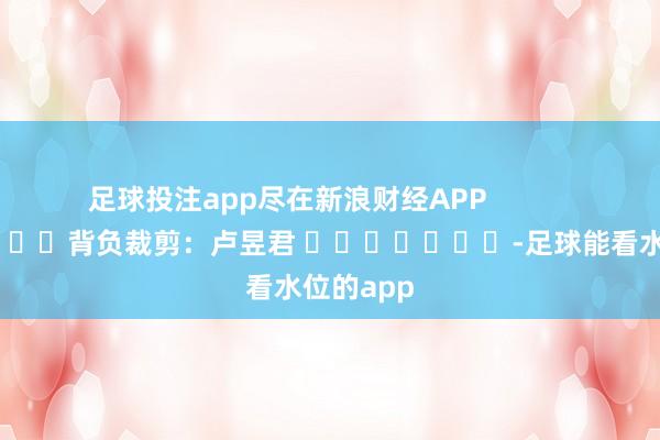 足球投注app尽在新浪财经APP            						背负裁剪：卢昱君 							-足球能看水位的app