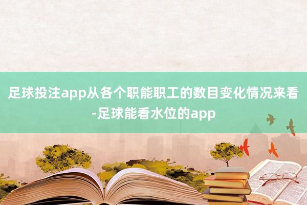 足球投注app从各个职能职工的数目变化情况来看-足球能看水位的app